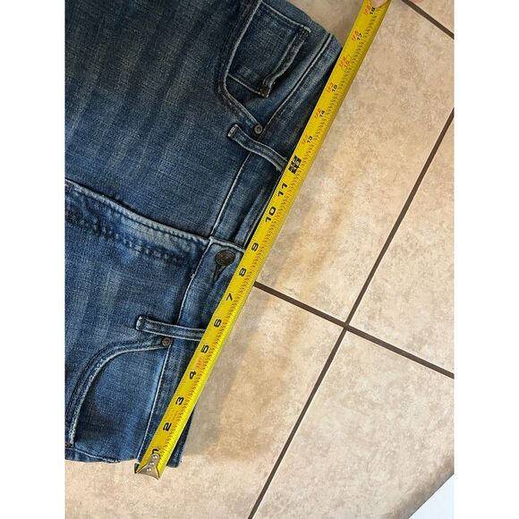 Chicos So Slimming Girlfriend Slim Leg Ankle Jeans Sequin Accents 10R / 1.5R - Picture 7 of 7